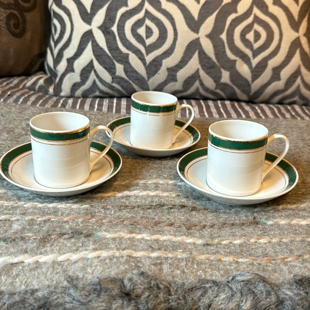 Set of 3 espresso cups